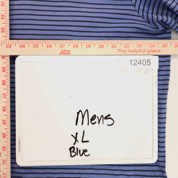 Polo Ralph Lauren Casual Collared Short Sleeve Polo Shirt Mens Size XL Blue - Picture 7 of 9